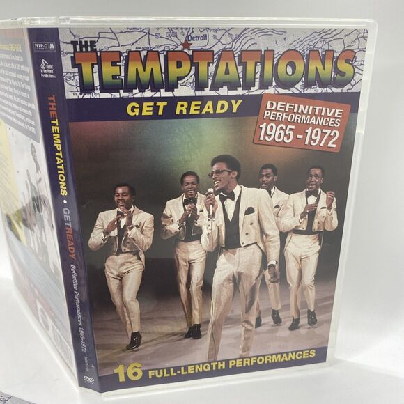 The Temptations: Get Ready: Definitive Performances: 1965-1972 (DVD, 2006) - Picture 2 of 8